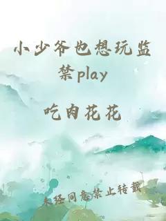 小少爷也想玩监禁play