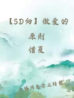 【SD向】做爱的原则